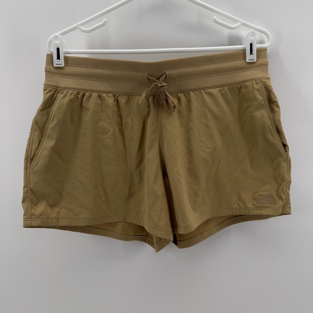 The North Face Aphrodite Short Womens Large Khaki Stone Hiking Outdoor NWT